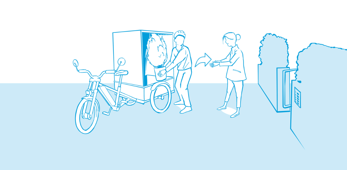 Via Velo:  Einkaufen per Shopping-Taxi | LUKB Zukunftspreis