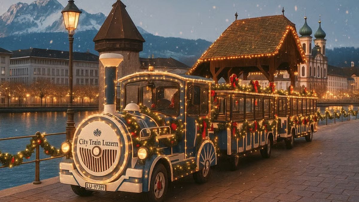 Weihnachten: Warum dieses Jahr ein Zug durch Luzern rollt