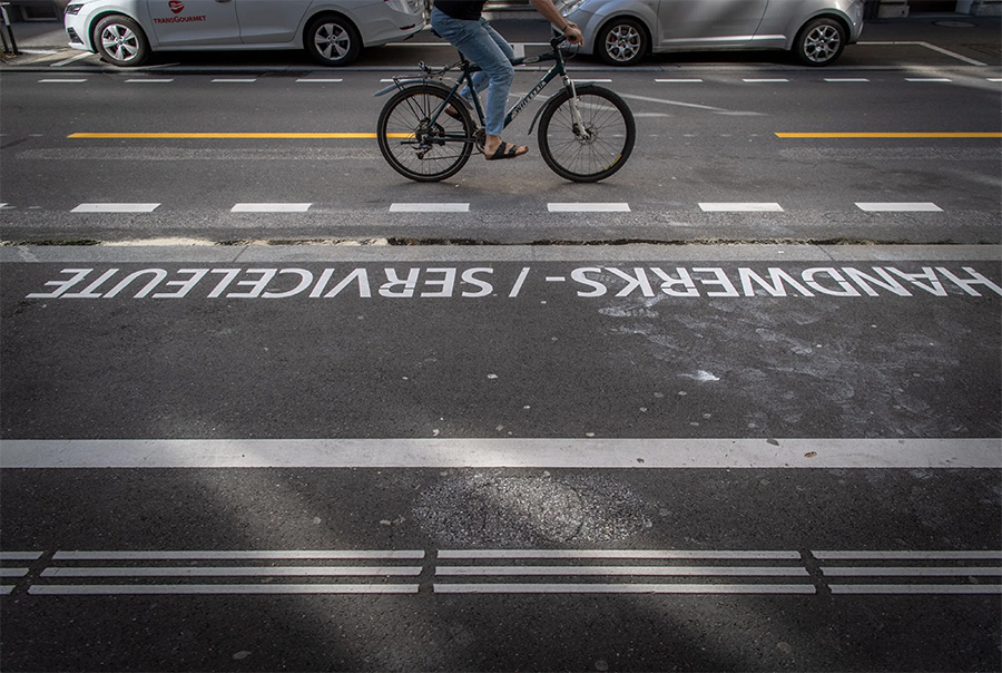 Stadt Luzern schafft wieder etwas mehr Parkplätze auf der Winkelriedstrasse