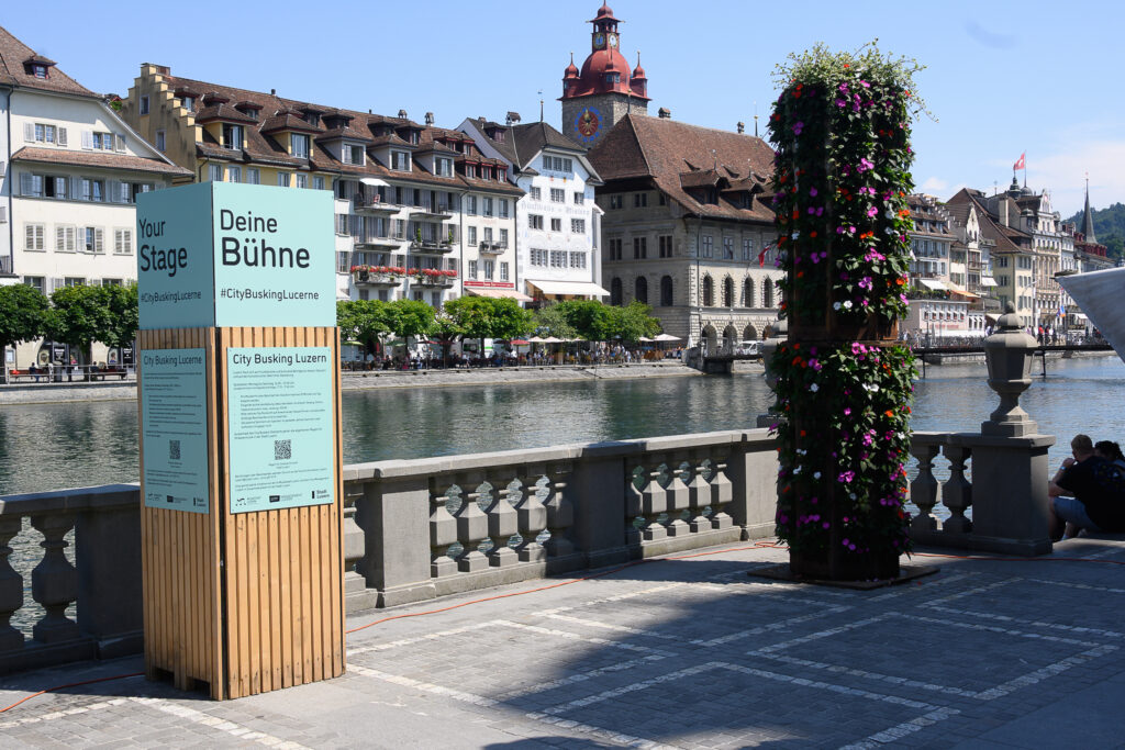 Musikstadt Luzern mit neuem Angebot für Strassenmusiker