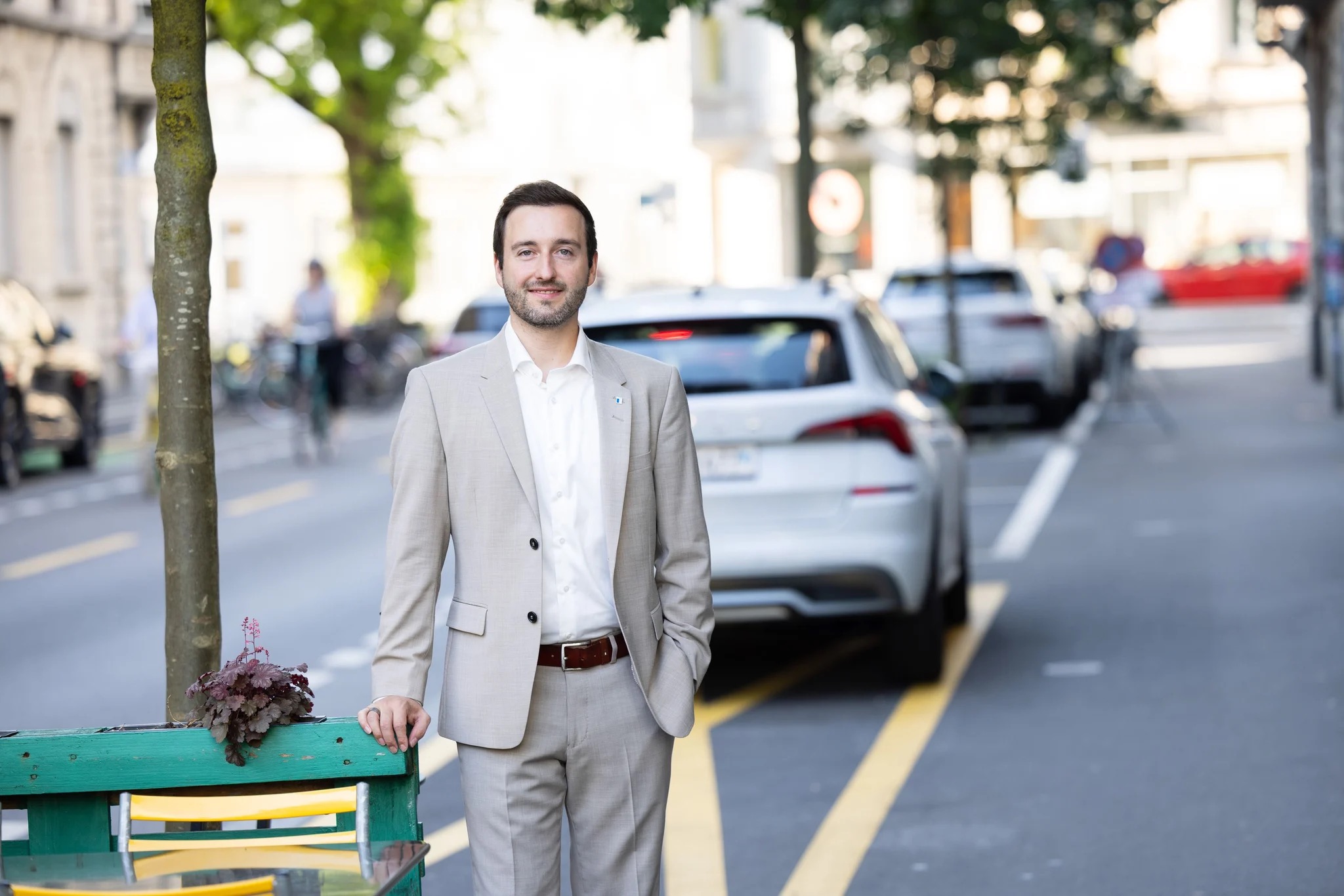«Es gibt immer Leute, die ‹hässig› sind» – Marco Baumann verteidigt Parkplatzabbau