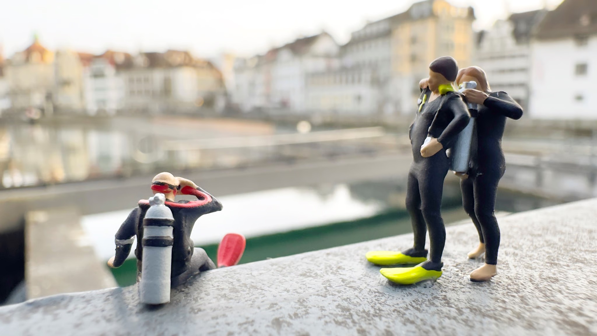 Kleine Figuren laden zur Entdeckung von «Mini-Luzern»