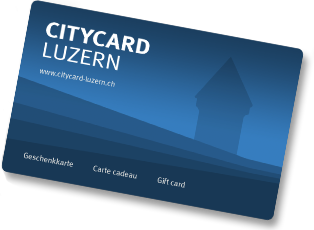 Das freundlichstes Geschäft der Stadt Luzern 2011 / Die neue CityCard Luzern ist da!
