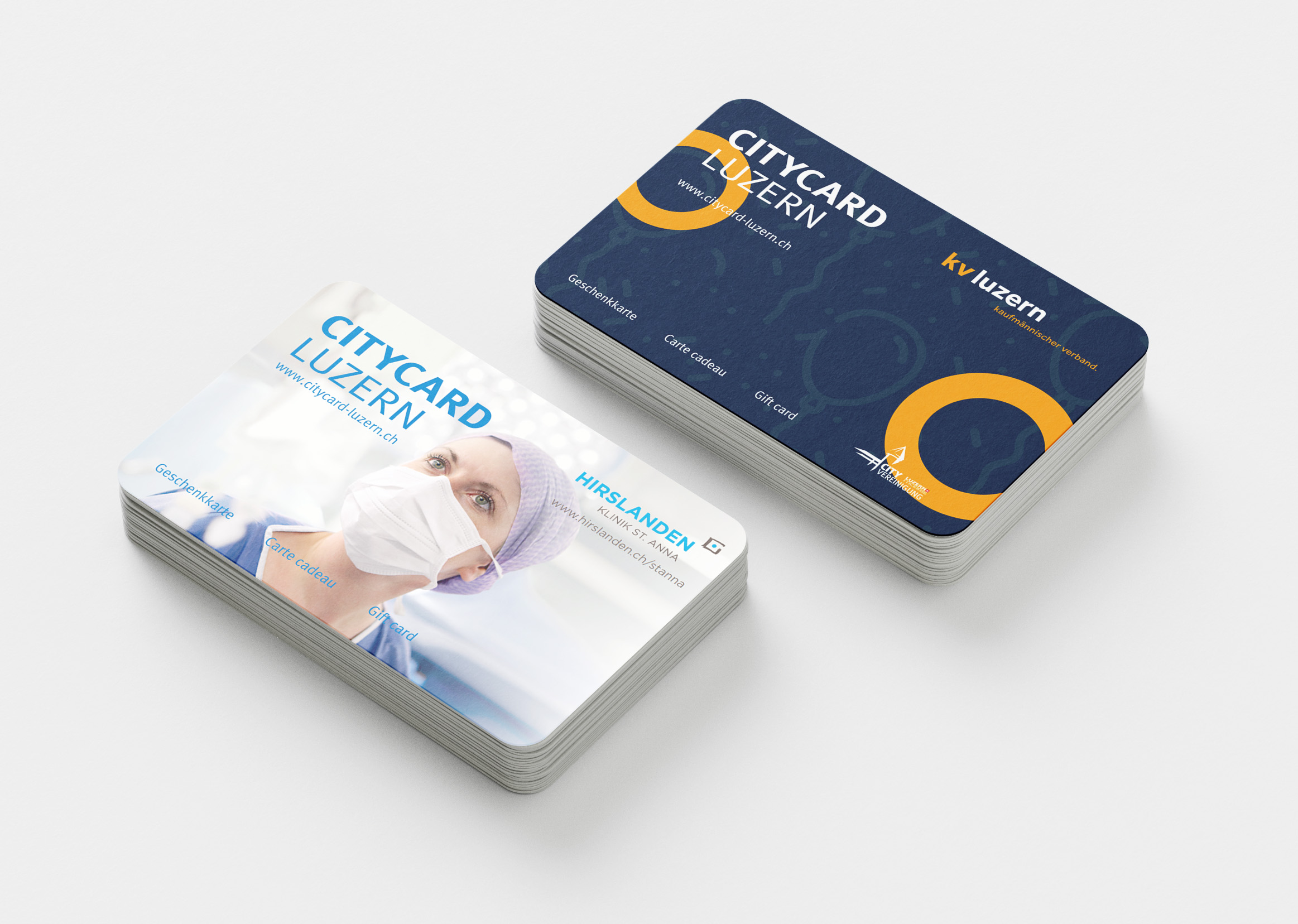 City Vereinigung Luzern CityCard Branding