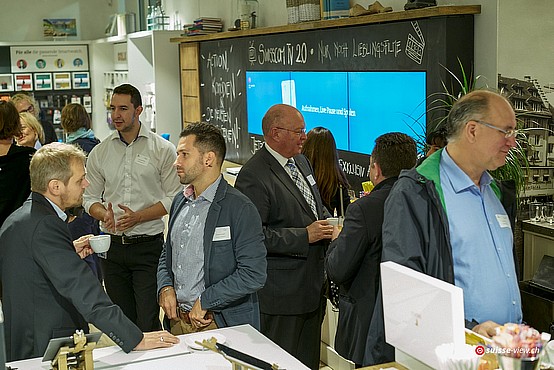 KMU Zmorge im Swisscom Shop Luzern 2015