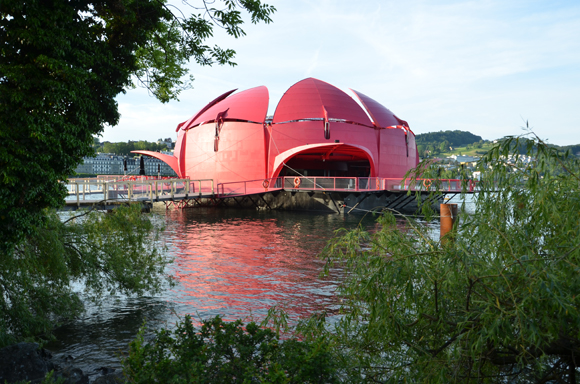 Mittagstisch auf der Seerose