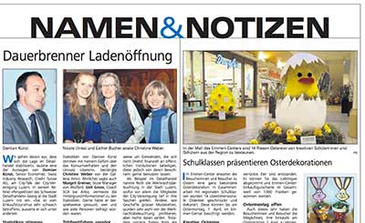 Artikel in der NLZ
