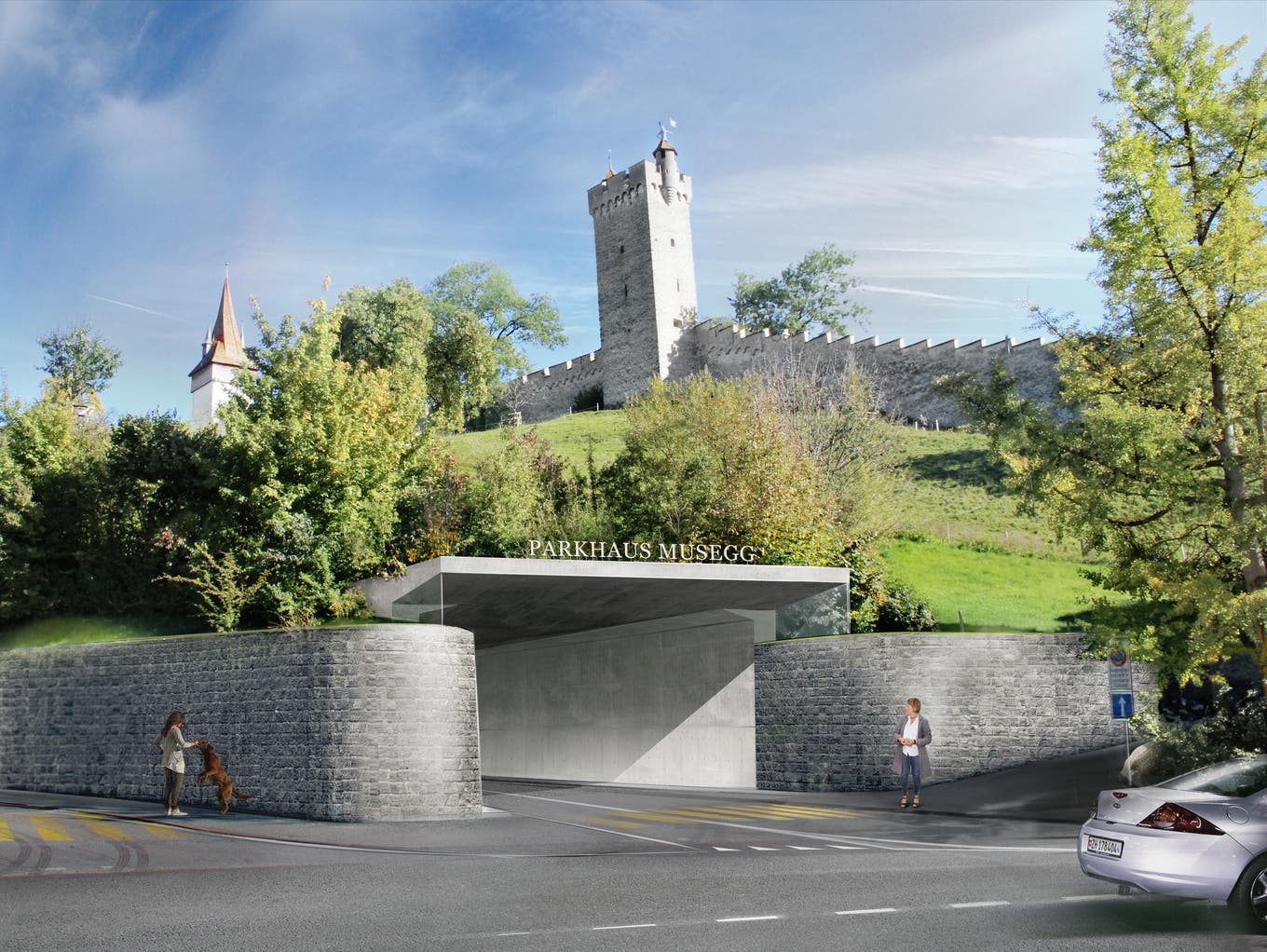 Metro und Parkhaus Musegg sind wieder im Rennen: Car-Gutachten zeigt hohen Nutzen von Grossprojekten
