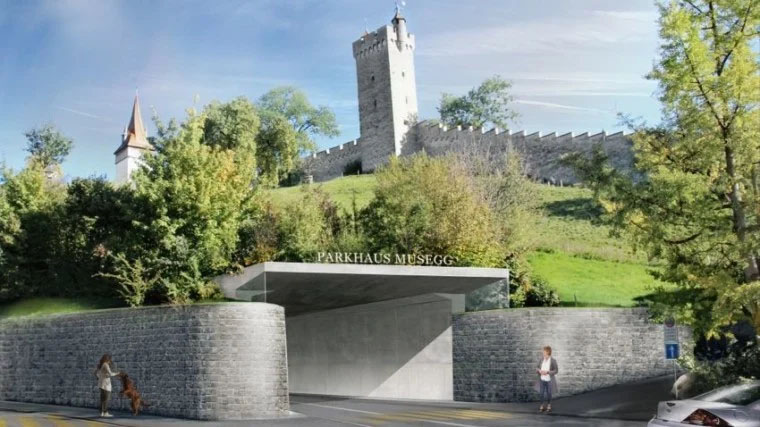 Bürgerliche fordern das Comeback des Parkhauses Musegg