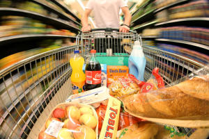 Einkaufen ohne Schleppen