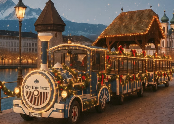Weihnachten: Warum dieses Jahr ein Zug durch Luzern rollt