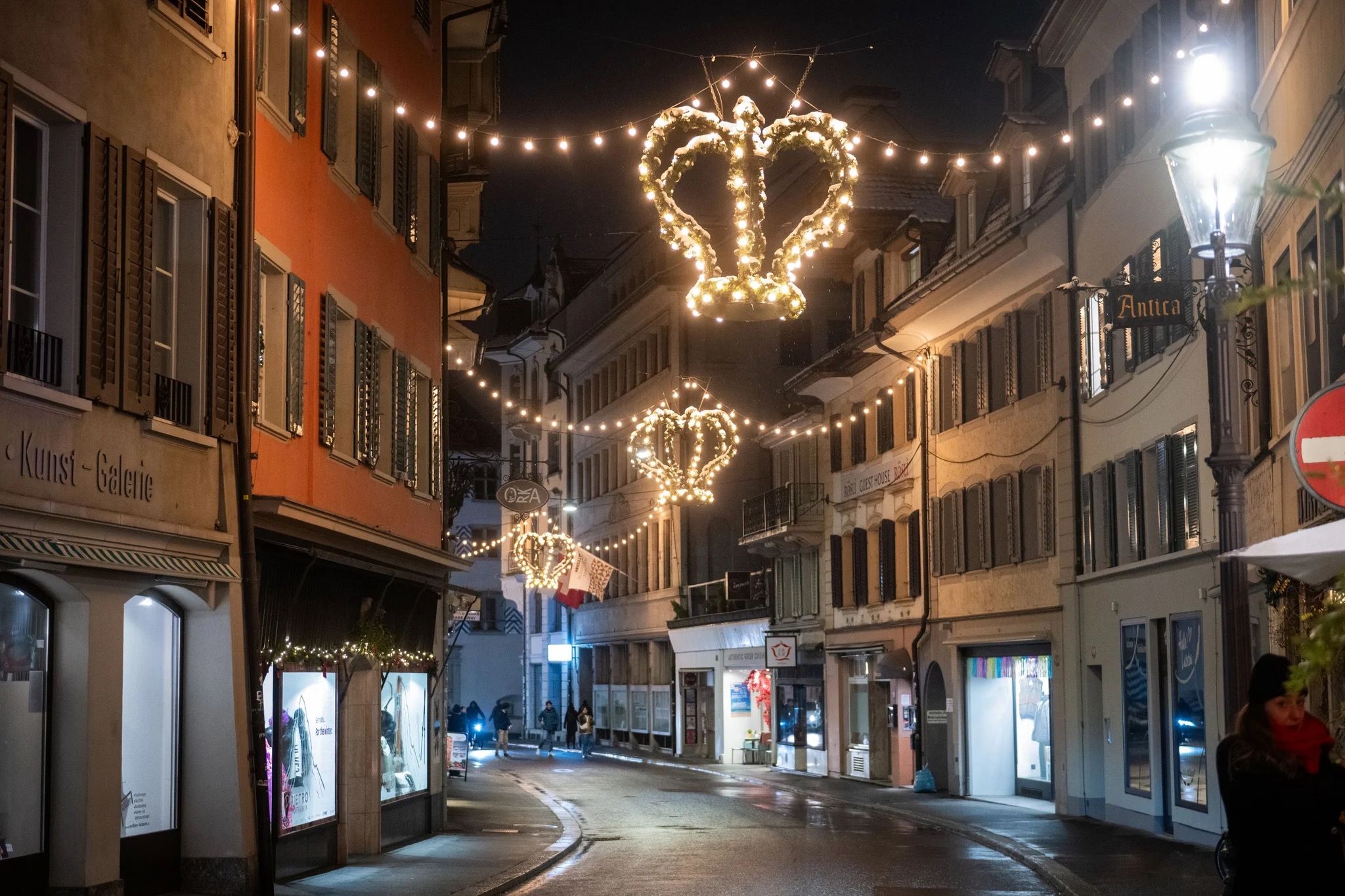 Die historische Kronenbeleuchtung bei der Luzerner Reussbrücke wird für die Zukunft fit gemacht