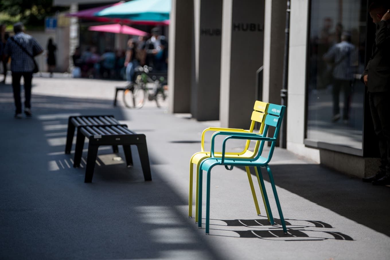 Zahl der farbigen Stühle in der Stadt Luzern soll auf 300 verdoppelt werden